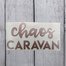 Chaos Caravan Holographic Window Car Decal