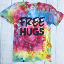 Free Hugs Tie Dye Unisex Tee