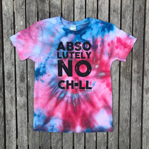 Absolutely No Chill Tie Dye YOUTH Tee