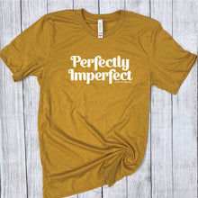 Perfectly Imperfect Mustard Women Tee