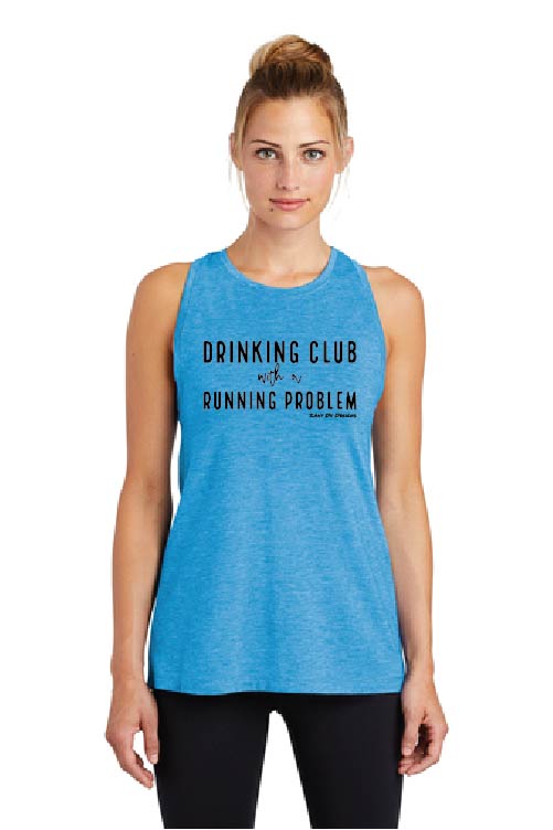 Drinking Club with a Running Problem PRE-SALE Racerback Tank