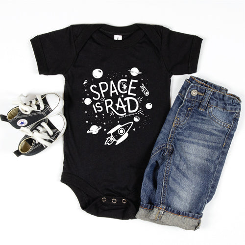 Space is Rad Infant One Piece New