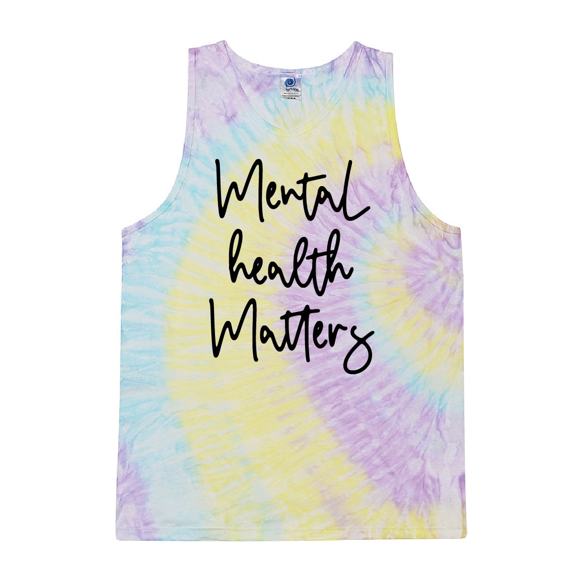 Mental Health Matters Tie Dye Unisex Tank